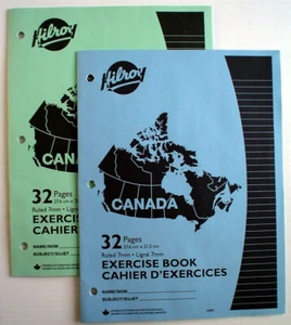 DOS LIBROS DE EJERCICIOS HILROY CANADA ***** 2 CUADERNOS DE EJERCICIOS CANADA DE HILROY - Imagen 1 de 4