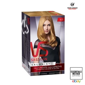 Vidal Sassoon Salonist Permanent Hair Colour - 8/3 Medium Gold Blonde - Picture 1 of 3