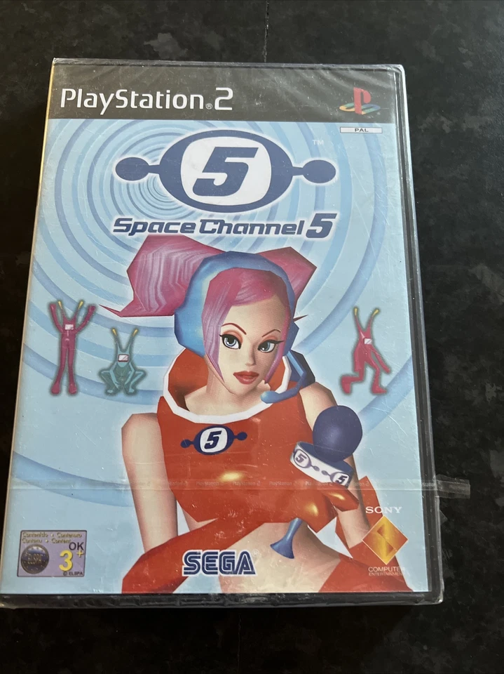 PS2 Space Channel 5 (2002), UK Pal, New & Sony Factory Sealed - Image 1 of 4