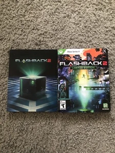 Flashback 2: Limited Edition (Exclusive Steelbook) Xbox Series X NEW FAST SHIP - Picture 1 of 4