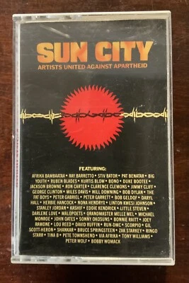 Sun City  " Artists United Against Apartheid" Cassette Tape  - Image 1 of 4