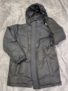 Reebok 1895 2 in 1 Black Hooded Winter Jacket. Youth Large (14-16) EUC. - Picture 1 of 11