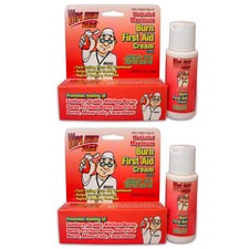 2 X Bruciare Pronto Soccorso Crema Medicinale Pelle Sollievo Pulire Via Ferite