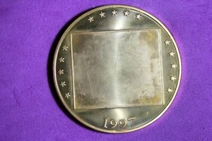 ESTATE FIND 1997 - Germany 2.5 Euro Trial (fantasy) Strike Brass!! #N04530 - Picture 1 of 2