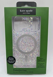 Kate Spade New York 2025 Apple iPhone 17 Pro 6.3 Phone Case with MagSafe-Glitter - Picture 1 of 7