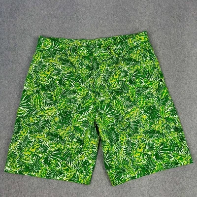 Pantalones Cortos Tropicales Ralph Lauren RLX Para Hombre Talla 36 Verde Resort Golf Costero Foto 1 de 4