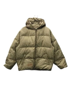 A BATHING APE                    SPORT MONOGRAM SHARK HOODIE PUFFER DOWN JACKET  - Picture 1 of 6