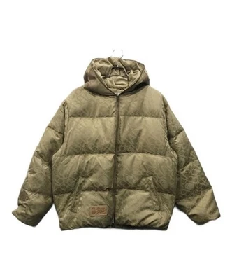 A BATHING APE                    SPORT MONOGRAM SHARK HOODIE PUFFER DOWN JACKET  - Image 1 of 4
