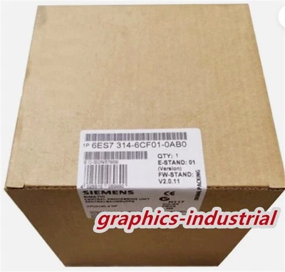 New In Box Siemens 6ES7 314-6CF01-0AB0/6ES7314-6CF01-0AB0 Module Fast Ship - Image 1 of 4
