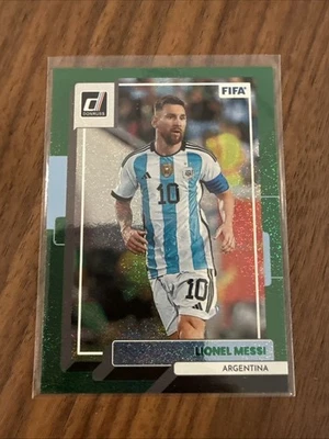 2022-23 Donruss Soccer - Lionel Messi #10 Green Speckle Foil | Argentina - Image 1 of 2