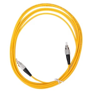 2pcs 3 Meter FC/UPC Zu FC/UPC Single-Mode-Glasfaser-Patchkabel Jumper Cord❀ - Afbeelding 1 van 7