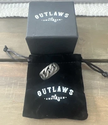 Anillo de cadena Outlaws Amsterdam para hombre talla 11 Foto 1 de 4
