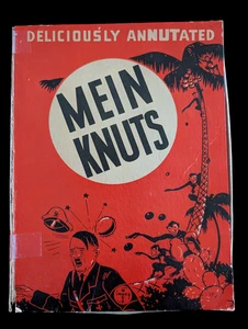 RARE 1942 "MEIN KNUTS" Anti-Hitler propaganda box of nuts Jan Edwards Hollywood - Picture 1 of 7