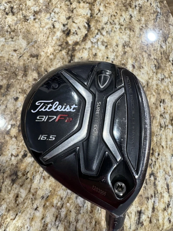 Titleist 917F2 16,5* 3 вуда/диамана 70 X5ct жесткость Stiff Flex графит/RH - Изображение 1 из 4