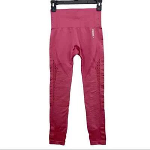 Gymshark Women’s High Waisted Band Pink Leggings Size S - Picture 1 of 4