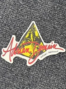 Vintage 1980’s Adrian Demain Kasai Designs Skateboard Sticker Old School - Picture 1 of 4