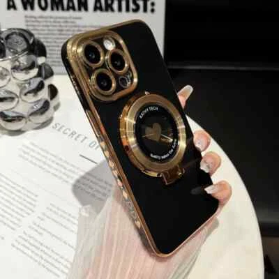 Custodia antiurto  per iPhone 16 Pro. Con supporto magnetico iPhone 16. - Immagine 1 di 4