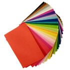 40pcs Self-adhesive Felt Sheets Assorted Colors Craft Bundle
