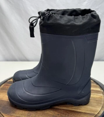 Kamik Niños Talla 5 Snowbuster Botas Azul Nieve Invierno Lluvia Aislado Forrado Zapatos Foto 1 de 4