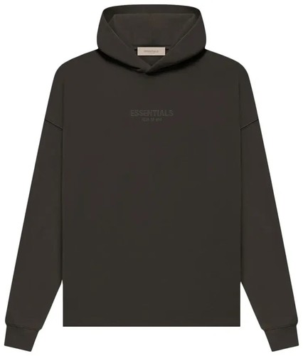 Felpa con cappuccio Fear Of God Essentials Relaxed Off nera taglia uomo XS 192SU222095F