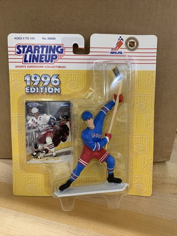 Mark Messier New York Rangers Starting Lineup Figure NHL NIB Hockey 1996 Box 90 Cover