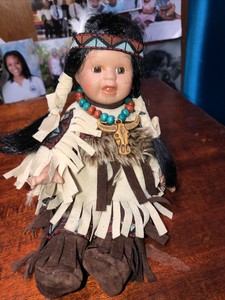golden keepsakes native american doll