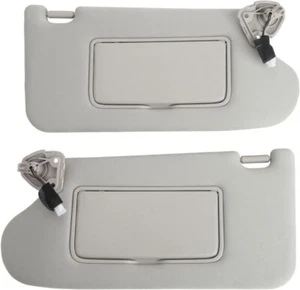 1Pair Gray Sun Visor Left Right w/ Light For Nissan Altima 2013-2018 96401-3TA2A - Picture 1 of 7