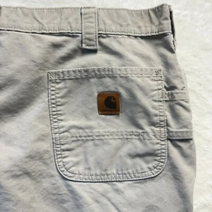 Pantaloni Carhartt Uomo 42x34 B151 TAN Salopette Originale Vestibilità Pelle Patch Cargo - Foto 1 di 15
