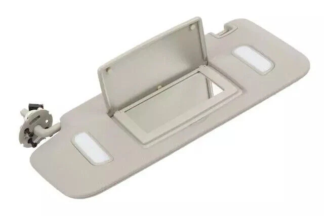 Genuine GM 2011-2017 Chevrolet GMC Light Titanium Driver Side Sun Visor 23234080 - Image 1 of 3