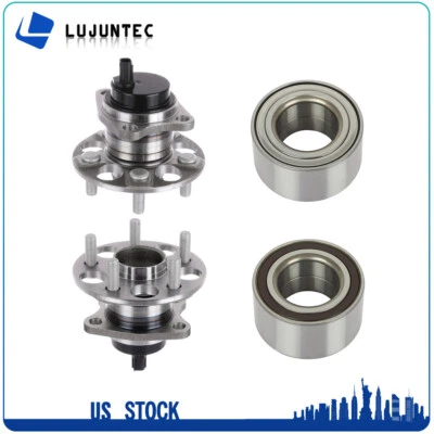 Buje y cojinete de cojinete de rueda para Scion XD 2008 2009-2014 2 piezas delanteras + 2 piezas traseras Foto 1 de 4