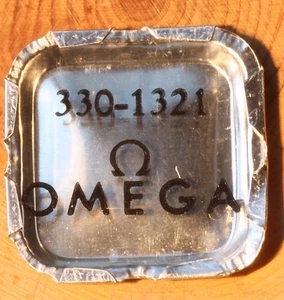 De colección Omega Parachoques Automático 330 340 342 344 355 Balance Staff Parte Nuevo de Lote Antiguo #1321 - Imagen 1 de 1