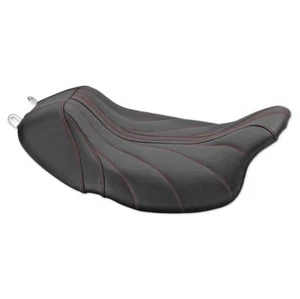 XL Sportster Seat Mustang Revere Journey Gravity Maroon Thread 75102BUR HB - Picture 1 of 1