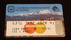 Colorado National Bank Exchange MasterCard credit card ~ exp 1991 ~ our cb284