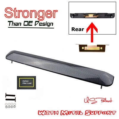 Puerta levadiza manija puerta trasera adorno escotilla 2004-2006 para Scion xB fibra de carbono Foto 1 de 4