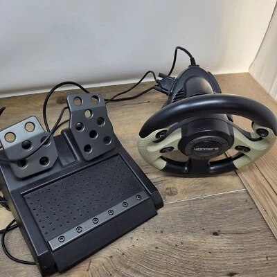 4Gamers The Official Option Wheel & Brake Pedals For Playstation 2 SN021220965 - Image 1 of 4