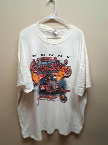 Vintage NHRA 2002 Kenny Bernstein Men's T-Shirt XXL Cover