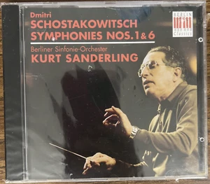 Schostakowitsch - Symphonies Nos. 1 & 6 (CD, Sep-1994, Berlin) - Classical Music - Picture 1 of 2