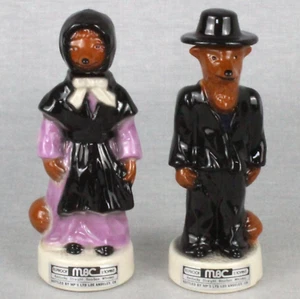 MBC Kentucky Bourbon Fox Decanters 1974 Joe Kaufenberg Anthropomorphic Amish LE - Picture 1 of 13