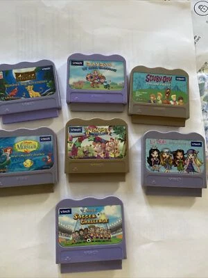 7 VTech V.Smile Learning System Video Games Cartridges Lot Tested & Working - Image 1 of 4