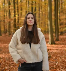Wolljacke 100% Merino WOLLE Größe S-XXXL Jacke aus Schafwolle wolle - Bild 1 von 11