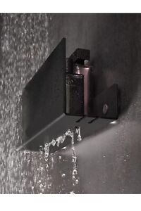 Wall Mounted Black Shower Shelf,Industrial Shelves, Bathroom Accessories