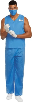 Dreamgirl 男式 Dr Ben Dover 服装,服装,大号 — 第 1/2 张图片