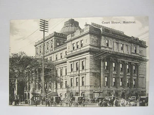 Alte Ansichtskarte Ansichtskarte Post Card Kanada Montreal Court House 1900 - Bild 1 von 2