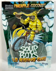 Rare Sour Boys Brandon Buckingham Edition Collectible Candy Sour Rope Cold Ridin - Bild 1 von 2