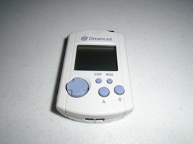 Official VMU Memory Card w/ Marvel vs Capcom 2 ALL 56 Characters Sega Dreamcast