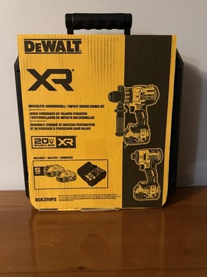 Dewalt XR Brushless Hammer Drill/Impact Driver Combo DCK229P2 - Image 1 of 2