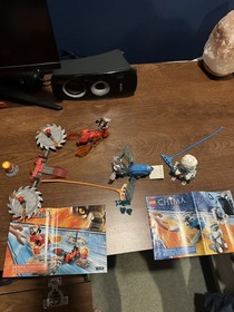 Lego#70149/51 Legends of Chima SCORCHING BLADES Frozen Spikes w/minifig & Manual