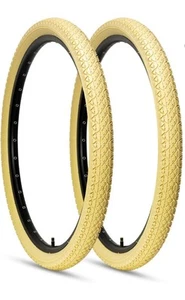 Hycline 2 Pack Bike Tire,24/26x2.125 Inch Folding Replacement Tire - Picture 1 of 4