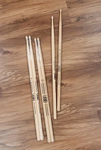 3 Pairs, ÆON Ultrathin WT 16 Drumsticks, Regal Tip Combo Alternative 0.475"x16" - Picture 1 of 4