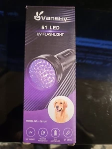 Vansky UV Flashlight Black Light, 51 LED - Picture 1 of 1